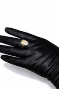Hello kitty gold plated ring (small version)